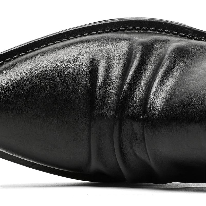 Fashion Leather Shoes For Man Genuine Leather Big Size Shoes High Quality Designer Formal Shoes Casual Shoes Fashion Business