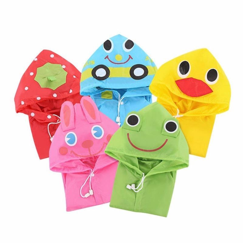 Children's Raincoats Boys' and Girls' Raincoats Primary School Students' Waterproof Enlarged Thick Raincoats 0-12 Years Old