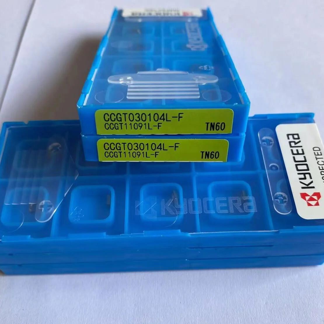 

Original / CCGT030104L-F TN60 / Industrial indexable Carbide Inserts 10 Pcs