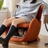 Designer Lounge Chair In Whale Shark Look, Pet-Friendly Lounge Chair, Offers Cats And Small Dogs A Place To Retreat, Anti-Cat Scratch Fabric, Single