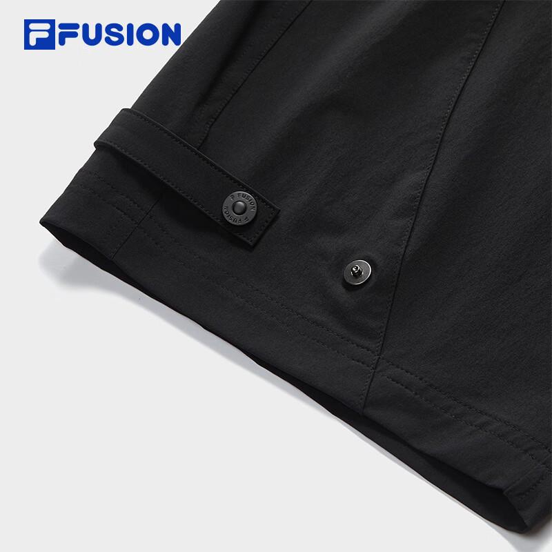 Fila FUSION Herren Lockere Passform Hosen mit gebogenem Bein, gewebt