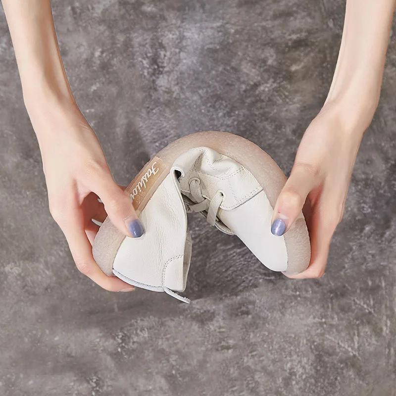 Leather Casual Slip On Shoe Women Sneakers Vulcanized Shoes Autumn Summer Comfortable Flats Female White Sneaker Loafers