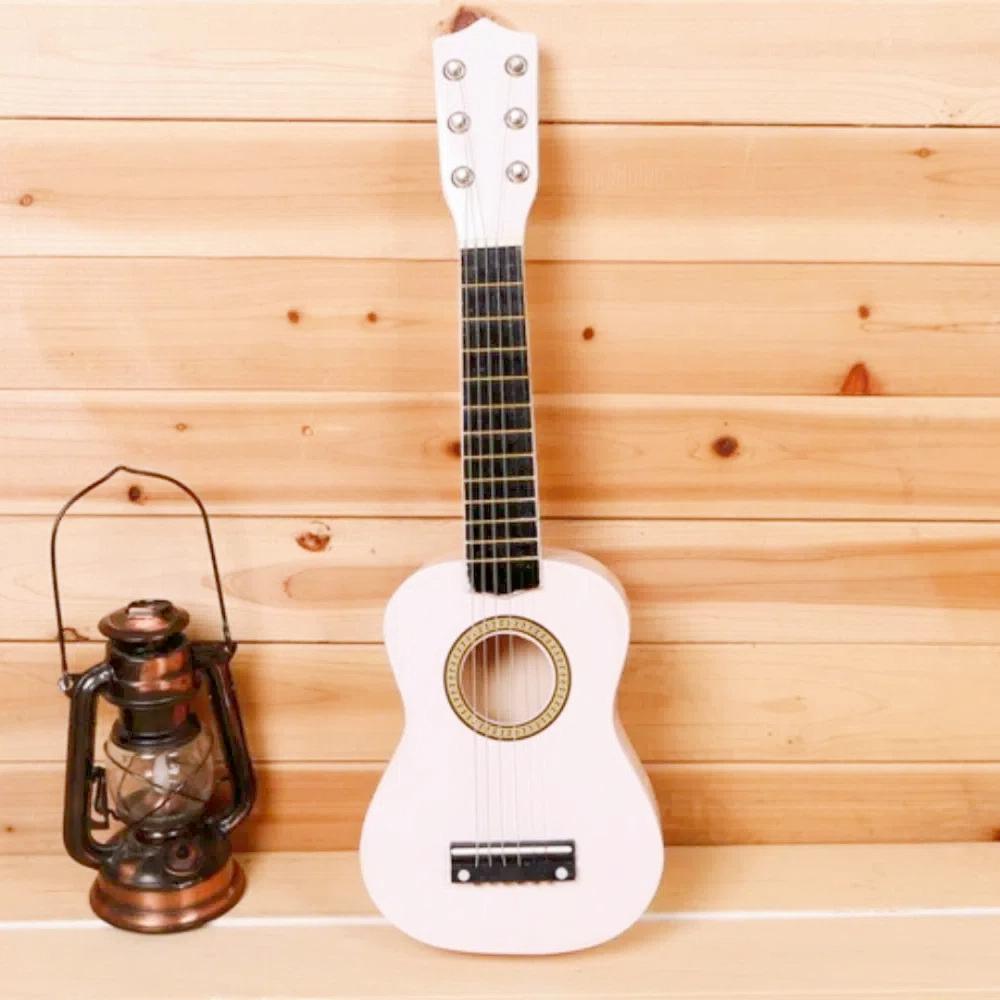 Solid Wood Children's Guitar Classical Musical Instrument Toy  Play Activity