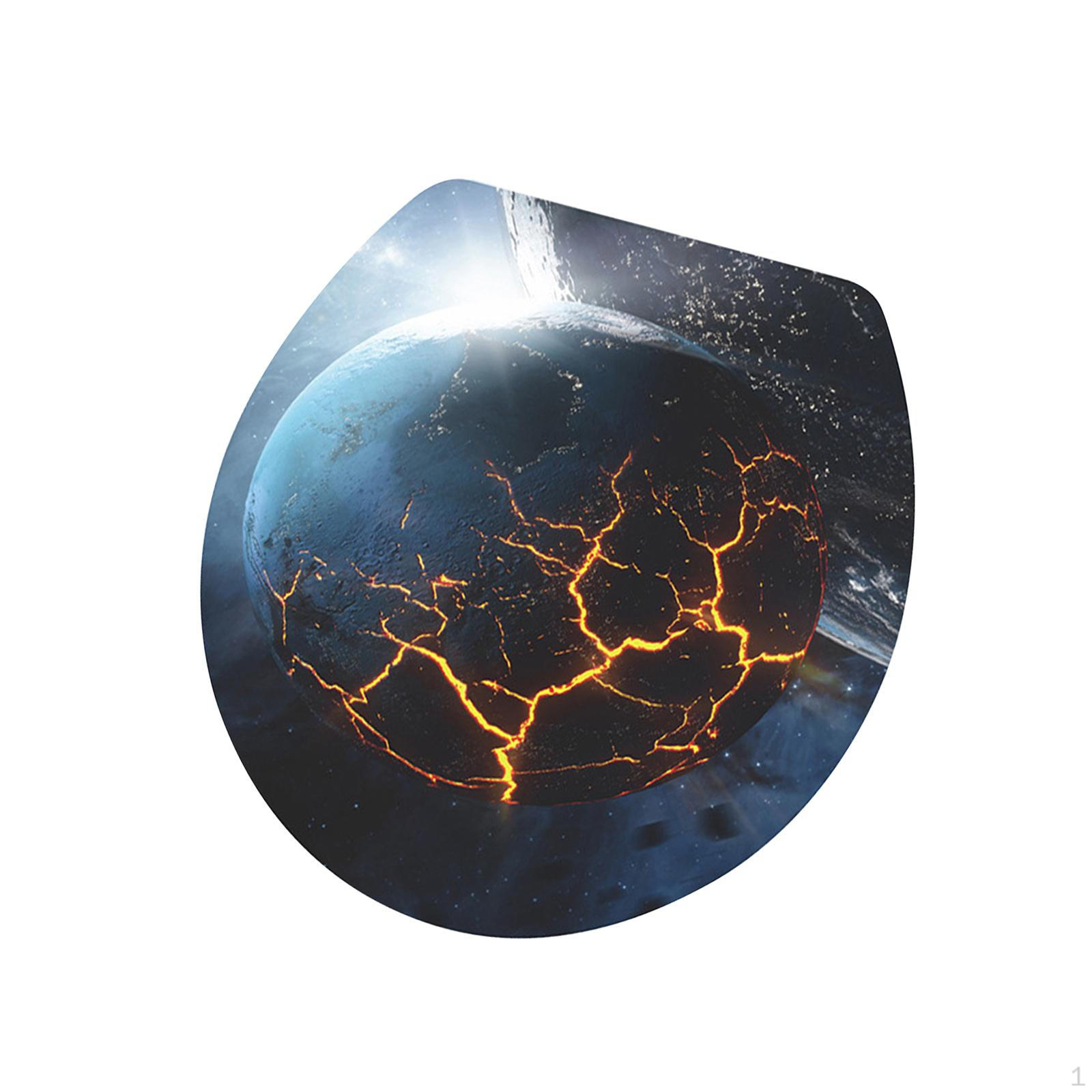 

3D наклейки на крышку унитаза для ванной комнаты, ПВХ наклейки для дома и офиса Style A