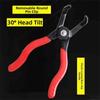 2pcs Stable Clamping 30 Degree Pliers Anti-slip High Hardness V-shaped Remover Pliers Durable Sturdy Car Light Installation Tool