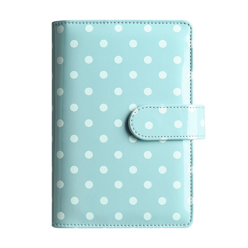 New A6 Pu Leather Notebook Binder Refillable 6 Ring Budget Binder For A6 Filler Paper, Loose Leaf Personal Planner Binder Cover