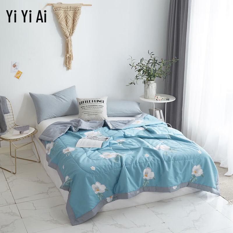 Yiyiai 100% Cotton Printed Summer AC Quilt