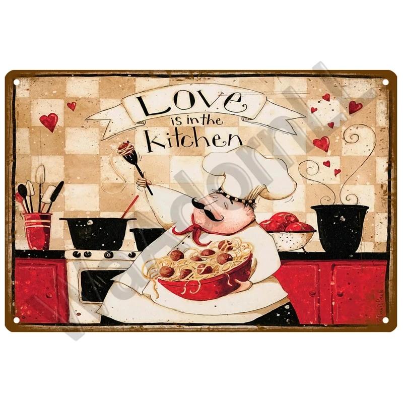 Vintage Essen Poster Metall Zeichen Zinn Gemalt Hamburg Pizza Plakette Restaurant Café Moderne Kunst Hause Dekoration Wandbild