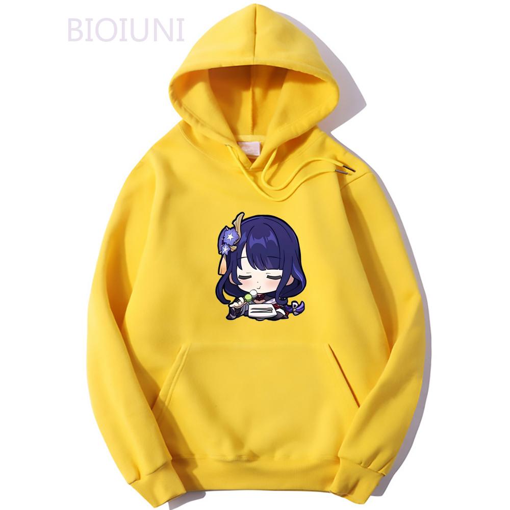 

Игра Genshin Impact Косплей Raiden Shogun Baal Толстовка унисекс Wo унисекс толстовки растяжки пуловер с капюшоном толстовки Sudaderas Hombre XL