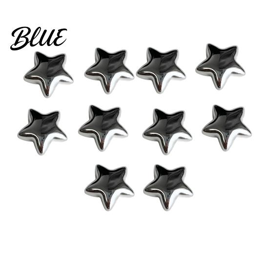 Decorative Fridge Magnets 5/10/15/20Pcs Mini Star Refrigerator Magnet 3D Five-Pointed Room Decor Accessories Memo Note Holder for Kitchen Office