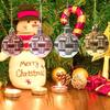 6pcs/Set 4CM Christmas Ball Ornaments Set Plastics Christmas Tree Pendant Decoration Merry Christmas Decoration Accessories