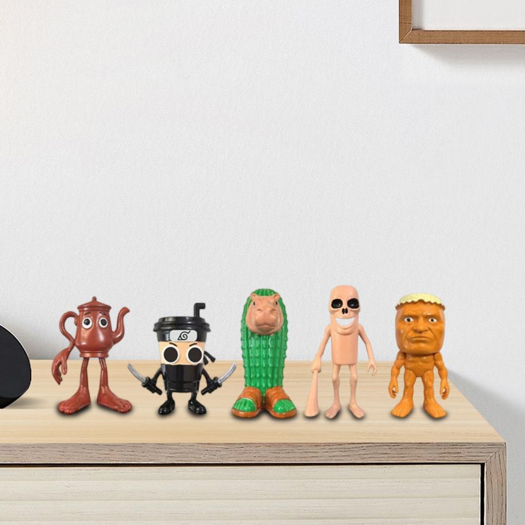 Small Dolls Kit Ornaments Model Doll ABS Decoration Children's Toy Gift