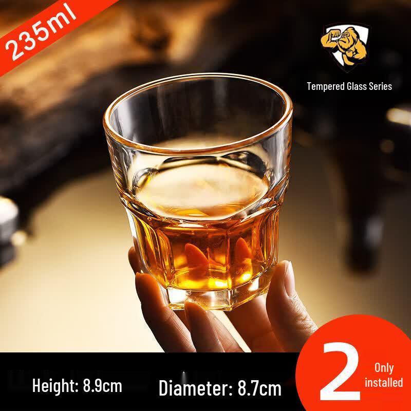 StarMark Crystal Whiskey Glass
