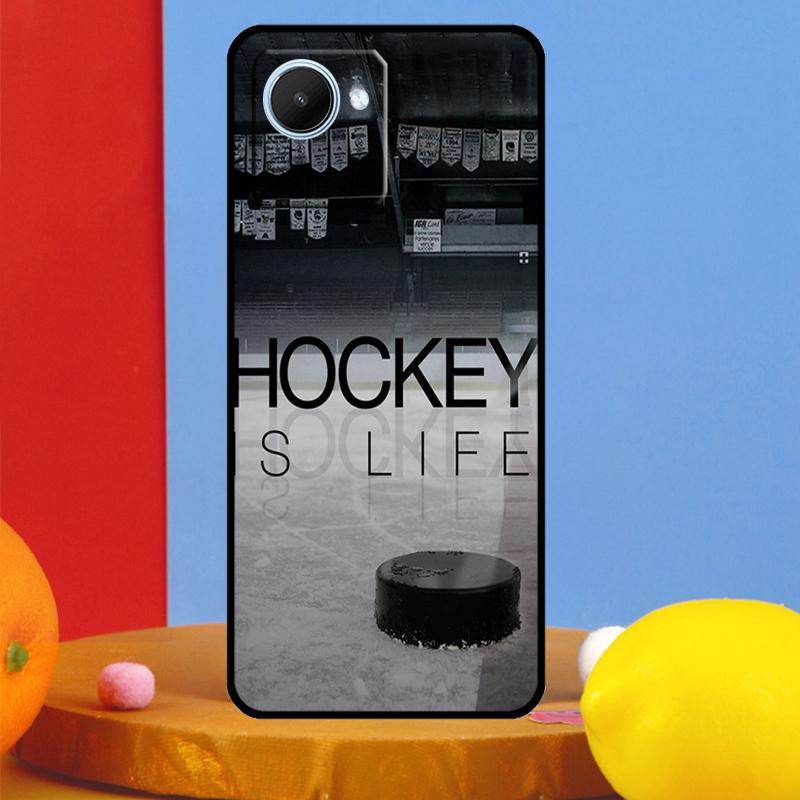 Ice Hockey For Realme 15 Pro 13 12 11 10 14 Pro Plus C65 C67 C63 C61 C55 C51 C53 C35 C75 GT6 GT7 Case