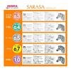 Zebra Gel Ballpoint Pen Gel Ink Sarasa Clip 0.5mm Best Selling 5 Color Set JJ15-5C-C-N
