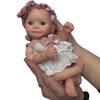 10-inch Fully Solid Silicone Rebirth Doll Maddie, Realistic Baby with Soft and Stretchable Features Doll Toy