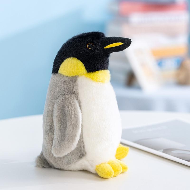 23cm Lifelike Cartoon Penguin Plush Toys Imitation Kawaii Penguin Animals Stuffed Dolls Lovely Car Homedecor Plush Toys