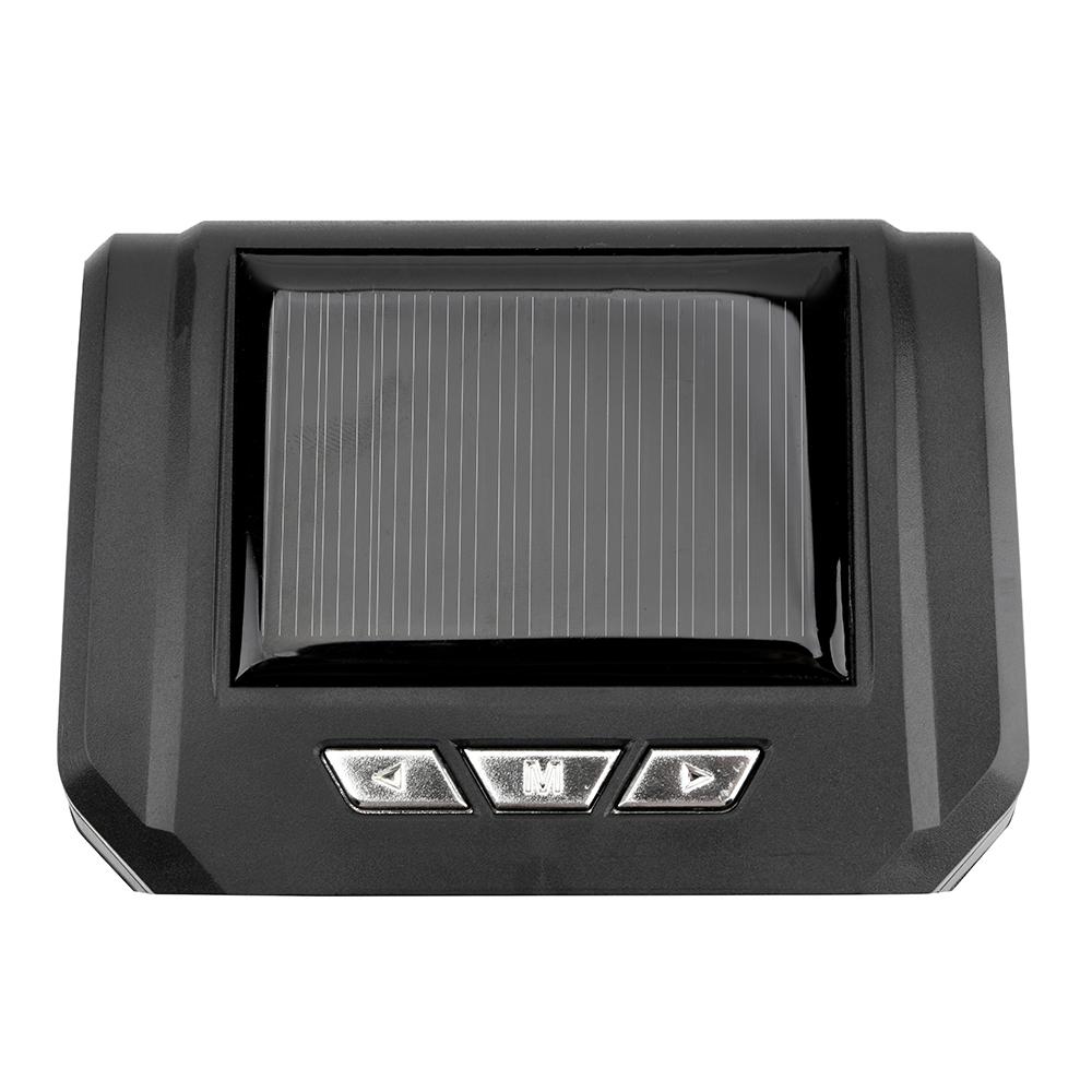 Car Tyre Pressure Monitor Solar TPMS Tire Pressure Monitoring System Temperature Warning Fuel Save With 4 External Sensors
