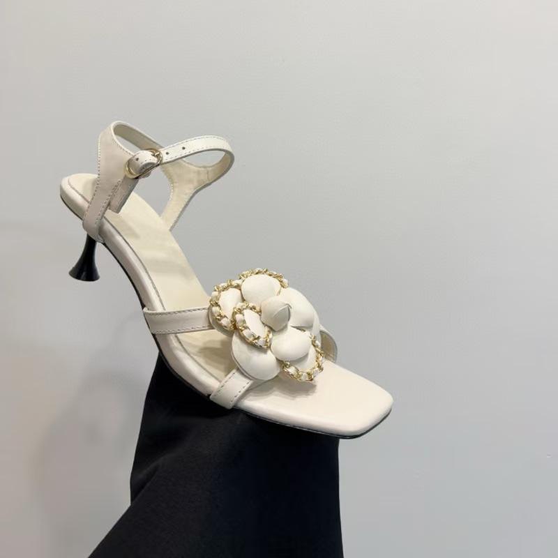 

Летние туфли-лодочки из овчины Камелия 2025 - Корейский сказочный стиль, 5 см/7,5 см 38