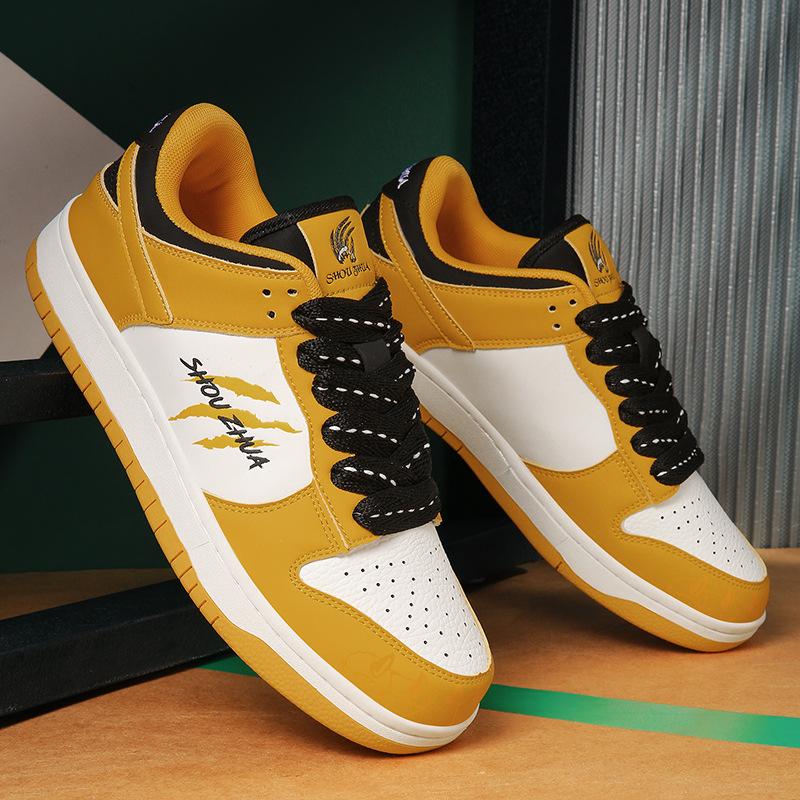 Four Seasons New Street Trend Shoes Fashion Couple Board Shoes High School Student Casual Shoes Men's Sports Shoes Women's Shoes Travel Shoes
