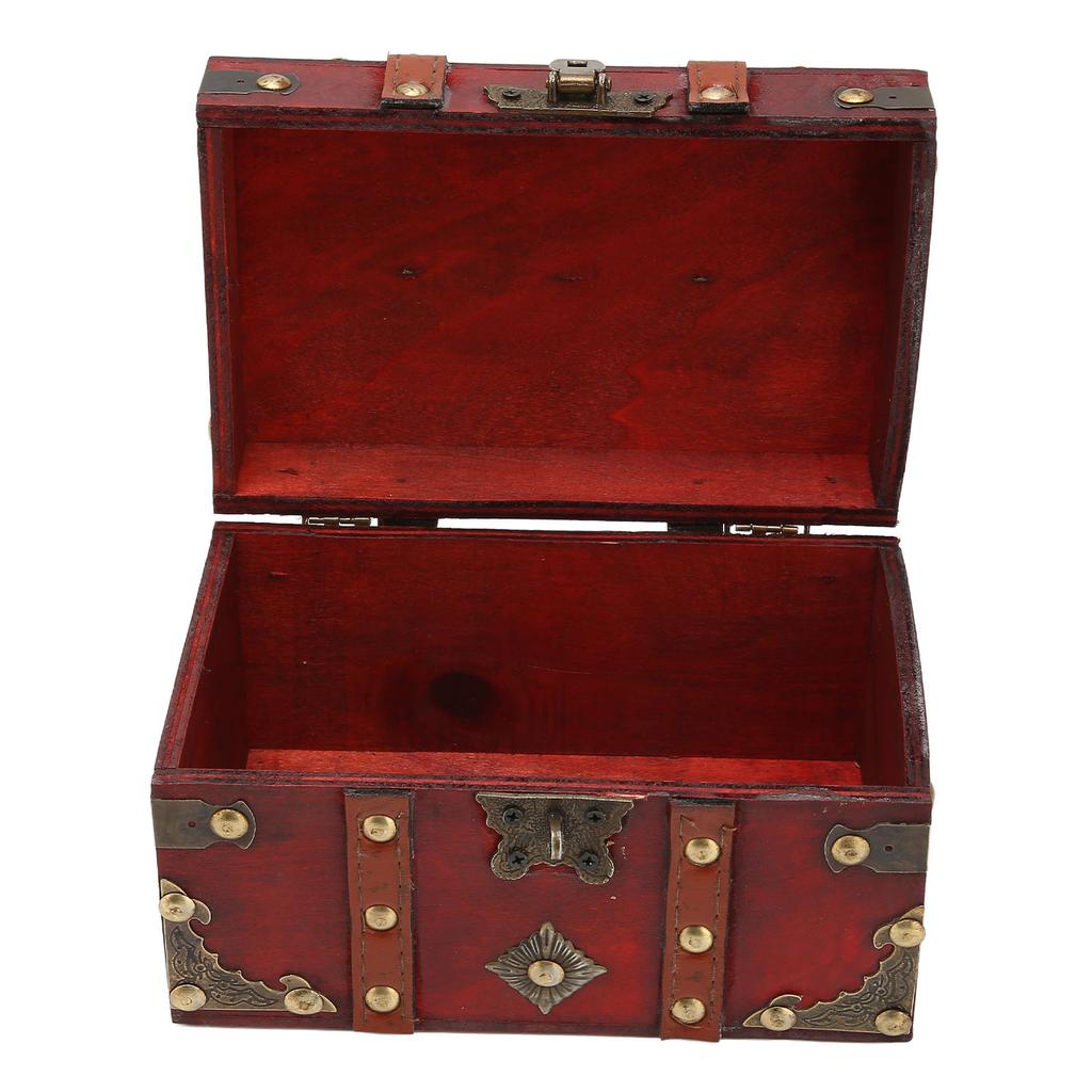 Treasure Box Durable Wear Resistant Space Saving Wide Application Easy Storage Treasure Chest for Home Store Office