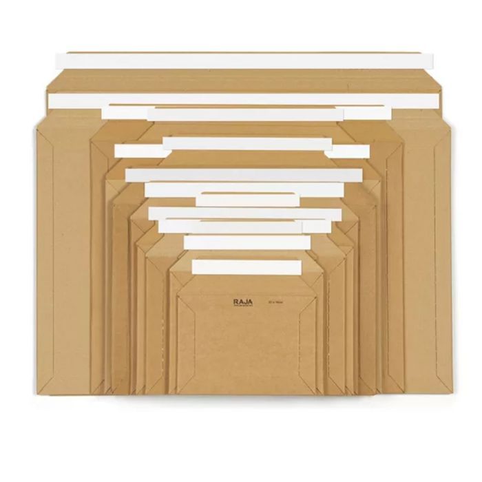 25 Cardboard Pockets - 25 X 20 Cm