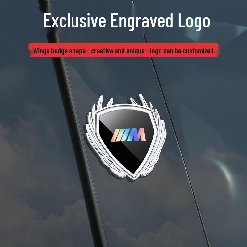 Metalowe Emblematy Skrzydeł, Emblematy Boczne i Naklejki Samochodowe do BMW M235L, M240i, i4M50