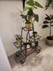 Flower 3 Width Gardening Flower Garden Living Height High Large Stand, Iron, Black, Tiers, 80, Rack, Indoor, Outdoor, Stand, Cute, Houseplants,