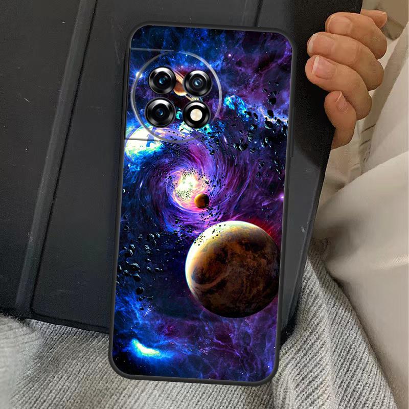 Outer Space Planet Stars Moon Case For OnePlus 15 13 12 11 13R 13T 10T 10R 12R OnePlus Nord 5 CE 2 3 4 Lite N20 N30 Cover