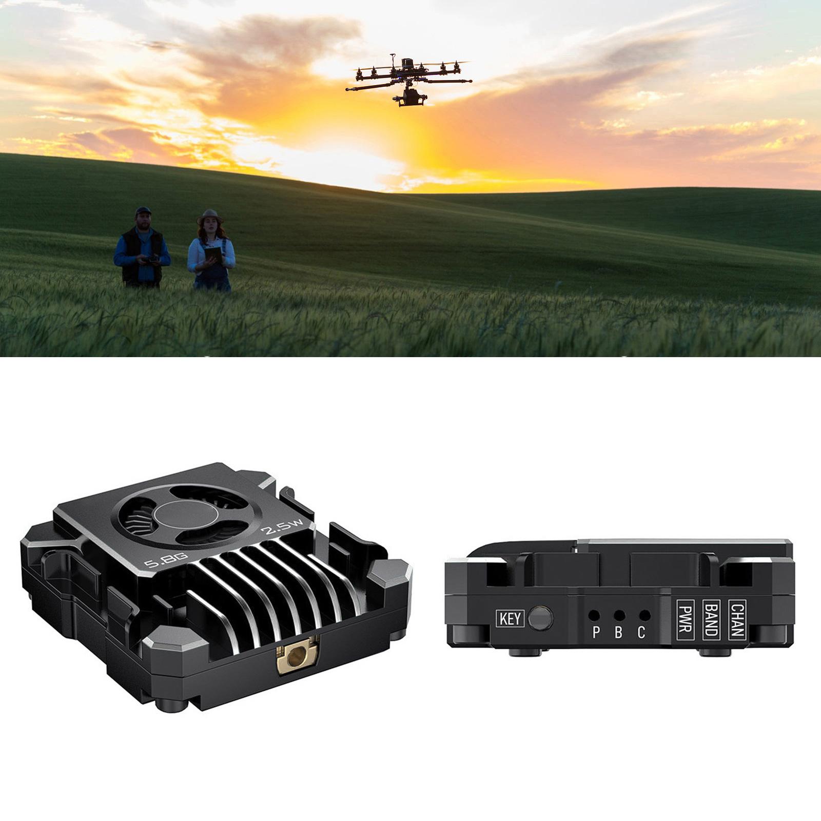 

5.8G 2.5W VTX Передача зображення Набір стабільного з’єднання з фідерами та кабельними гвинтами Сильний сигнал