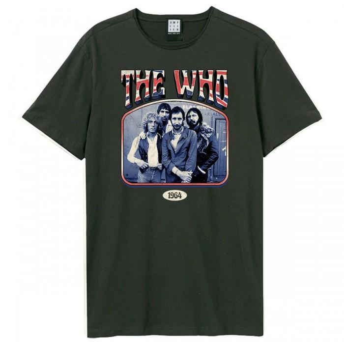 Amplified Unisex Adult Union Jack Band Pic The Who T-Shirt