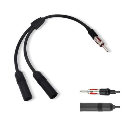 1pcs One Male and Two Female Are Used To Supply Car Antenna Cables, Car Antenna Adapters, Radio Antenna Extension Cords 2025 New