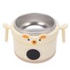 Insulated Lunch Container, 316 Stainless Steel, Smart Digital Display, Water Filled Food Warmer Bowl, with Non-Removable Bowl for School at Home, Outd
