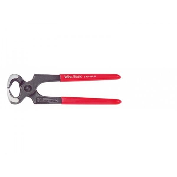 Tenaille de charpentier - WIHA - Longueur 220 mm - Acier - Rouge