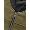 Men S Vintage Streetwear Suede Bomber Jacket Casual Outerwear