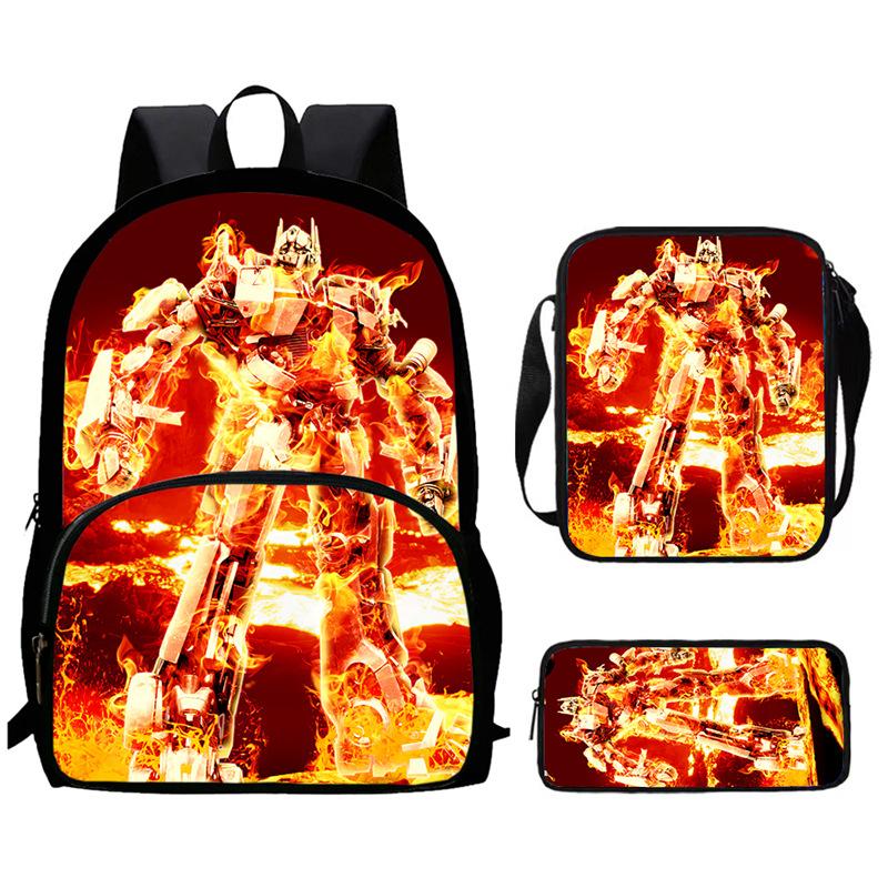 Transformers, Bumblebee Bag High Definition Multi-Function Oxford Lightweight Backpack