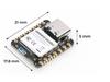 XIAO nRF52840 Plus Płytka deweloperska BLE z mikrofonem/sensorem, kompatybilna z Arduino