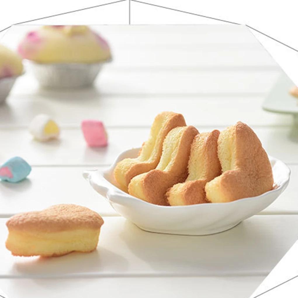 6 dutin Dětské nožičky Tvar Fondant Silikon DIY Muffin Čokoládový dort Sušenka Želé Forma na mýdlo Dětská sprcha Party Dekor dort