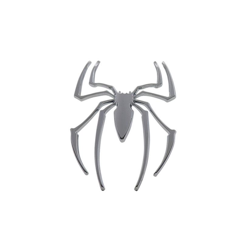 3D Car Styling Spider Shape for Motorcycle Car Fender Side Trunk Nameplate Decal Emblem Badge Sticker