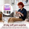 2026 Wool Advent Calendar 24 Days of Soft Yarn Surprises Wool Knitting Yarn Christmas Countdown Calendar Creative Supplies