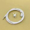 Noise Isolating Mono Earbuds Short Line 3.5mm Plug Headphone Single Side Earphone  MP3 Players
