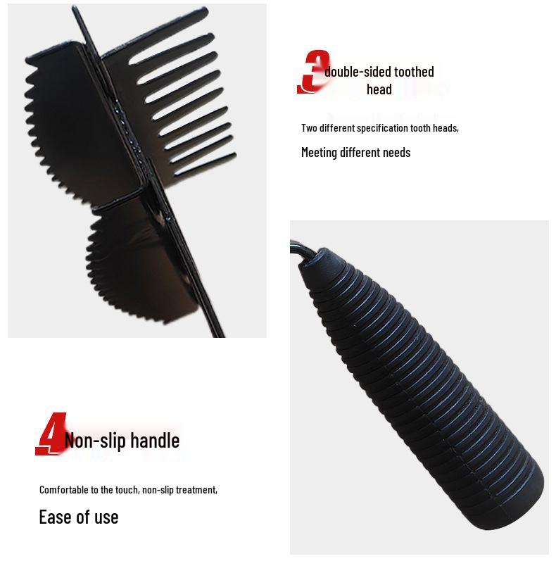 Livestock Grooming Comb: Anti-Itch Rake & Brush for Cattle, Horses, and Sheep