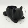 Cute Cat-Shaped Small Plant Pot, Lightweight Plastic Planter for Cacti & Succulents, Home Decor & Lovely Cat-Themed Gift Choice