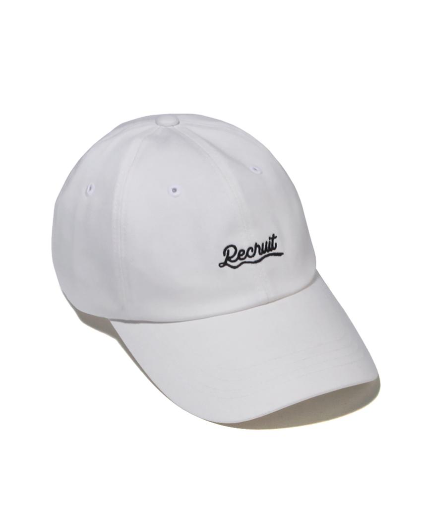 SUNDAY HOBBY CLUB Recruit Curve Cap White