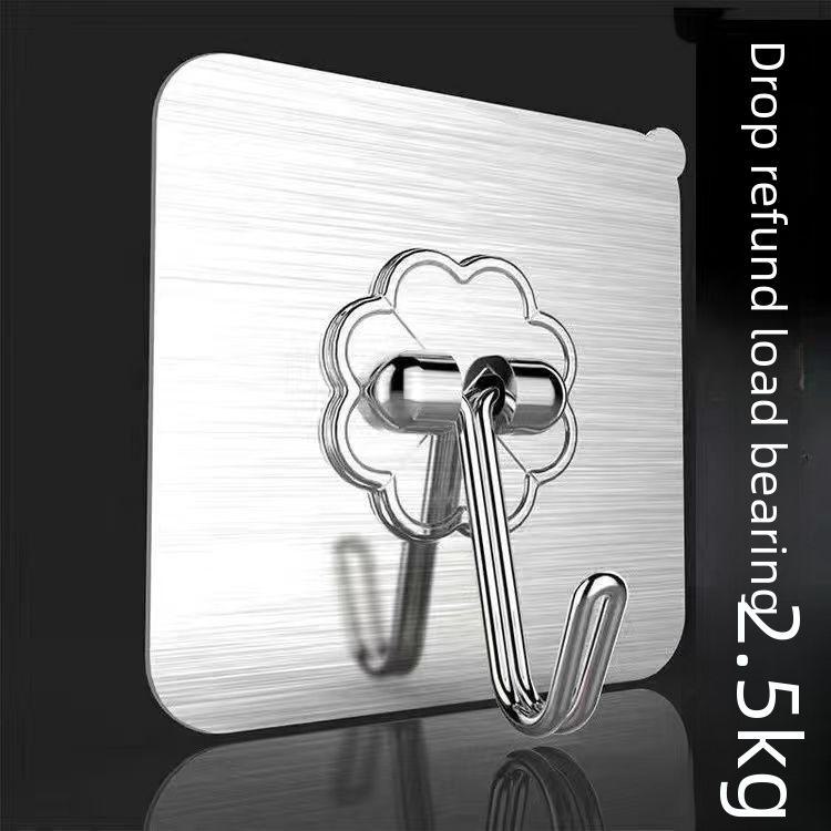 Selbstklebender, superstarker Wandhaken zum Aufhängen ohne Nägel – Ideal für Toilette, Tür und Küche