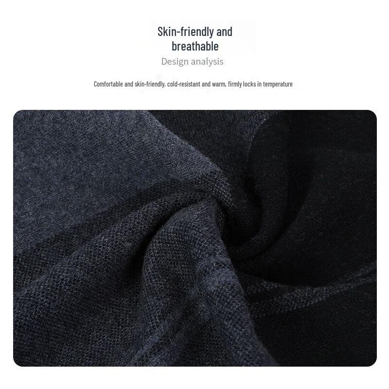 Hengyuanxiang 100% Wool Casual Scarf
