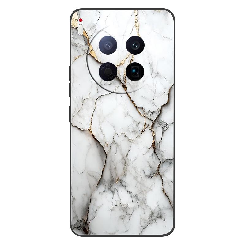 Für Tecno Camon 40 Premier 5G Hülle Marmor Weiches Mattes Silikon Rückabdeckung Camon40Premier 2025 5G CM8 Vollständige Abdeckung Handyhülle
