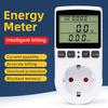 Digital Wattmeter 220V Energy Meter Socket Analyzer AC Voltmeter Ammeter Fuel Monitor Kwh and Price Display