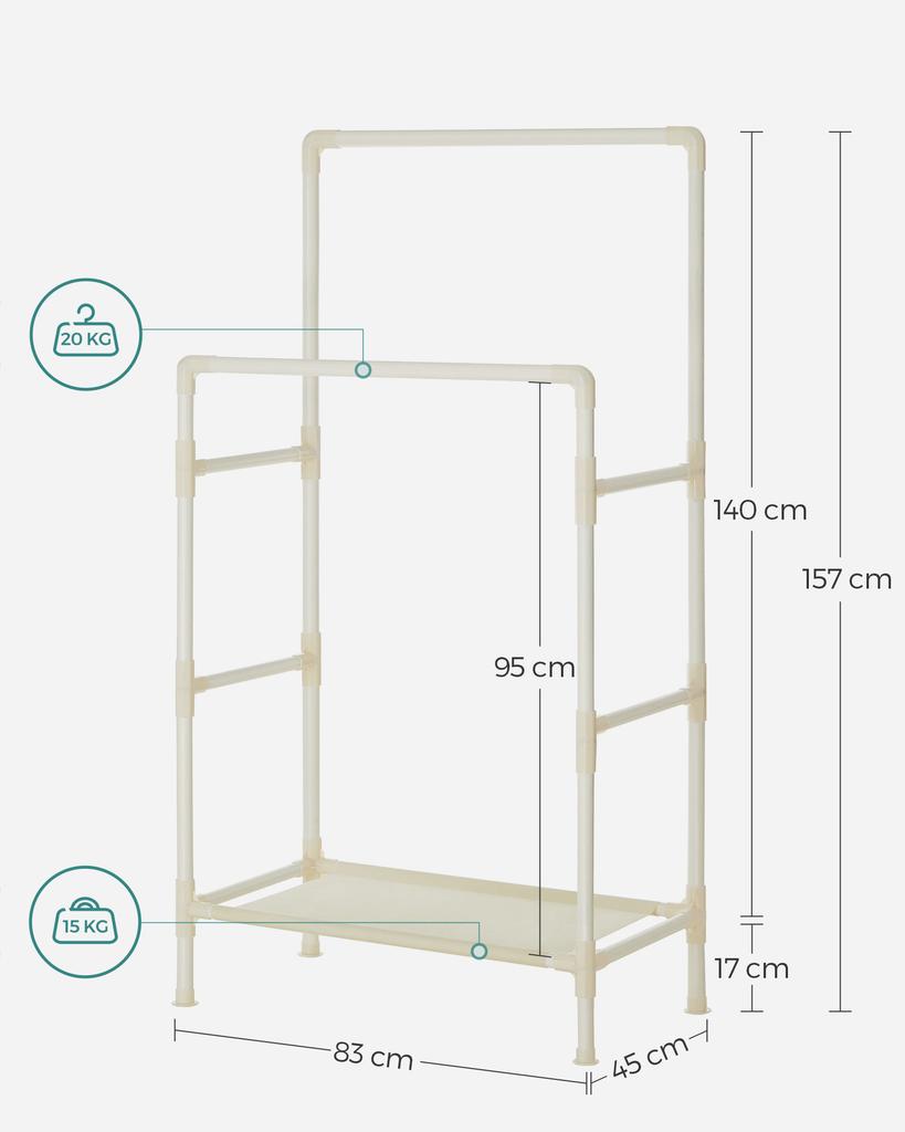 Clothes Rack Hanger - RDR01WT