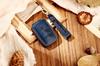 [First choice] Compatible with Range Rover Discovery & XJ/F Pace/XE/XF/F Type], Cowhide Leather, Key